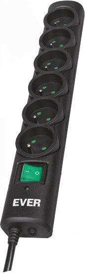 Image du produit Ever OPTIMA 1.5m 6 sorties AC 250 V noir 1,5 m (6 x, PECO 7/5, 1.50 m)