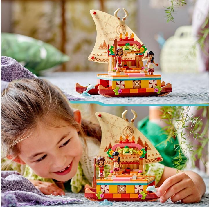 Actual product image LEGO 43210 Vaiana's Catamaran (43210, LEGO Disney)