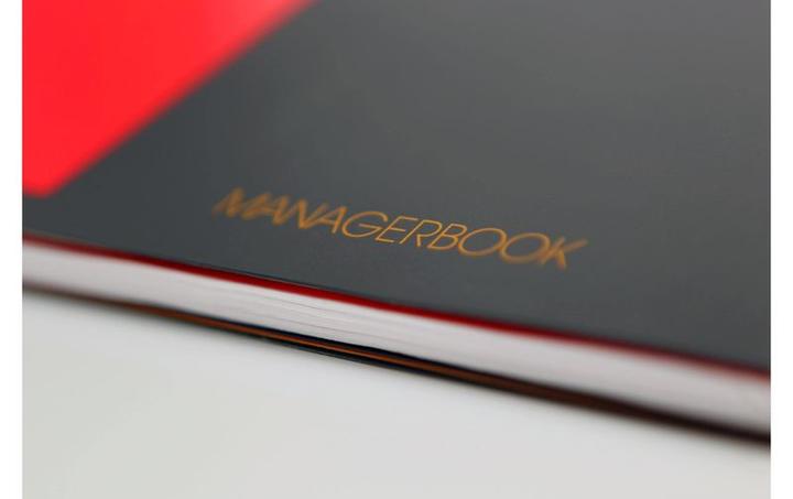 Produktbild Oxford International Managerbook (A4+, Blanko, Harter Einband)