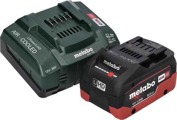 Produktbild Prebena VITAS 100-AKKU Kompressor 18 V 5 l 8 bar CAS Brushless + 1x Akku 8,0 Ah + LadegerÃ¤t (8 Bar, 5 l)