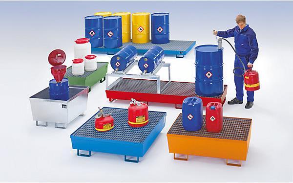 Actual product image kaiserkraft steel sump tray