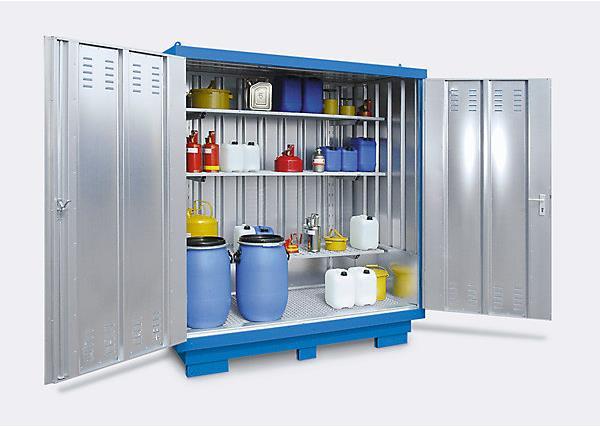 Image du produit kaiserkraft Conteneur de stockage pour substances dangereuses pour le stockage passif de substances inflammables (300 l)