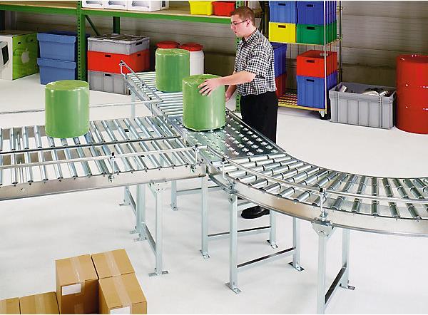 Image du produit Gura Convoyeur à rouleaux, cadre en acier avec rouleaux en acier galvanisé