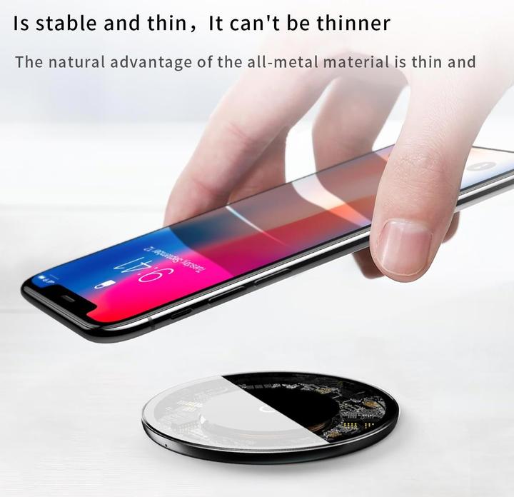 Immagine prodotto Baseus Semplice caricabatterie senza fili (10 W)
