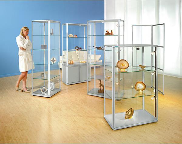 Produktbild eurokraft pro Design-Vitrine