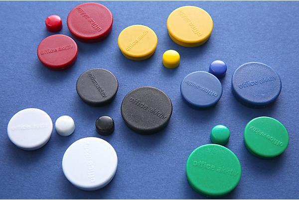 Produktbild eurokraft basic Rundmagnet, Kunststoff (36 x)