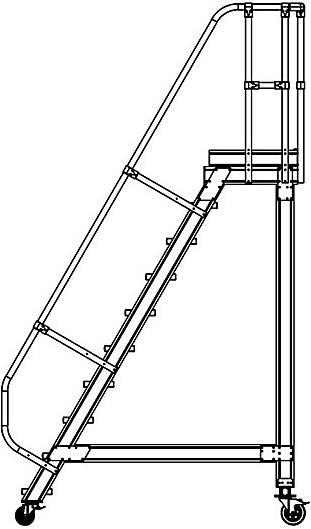 Immagine prodotto Munk Scale di sicurezza, dispositivo mobile (Scala a pioli, 80 cm)