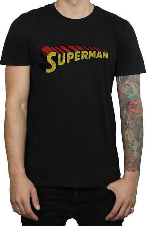 Image du produit - T-shirt SUPERMAN TELESCOPIC CRACKLE LOGO - Homme (L)