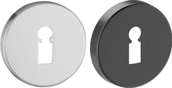 Glutz Schl+AMMAvA-sselros. ungl. 5380 Edelst. (Door rosette)