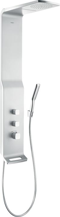 Produktbild hansgrohe Raindance Lift 180 2jet Duschpaneel Aufputz chrom/edelmatt : Farbe - Satinchrom/ Chrom