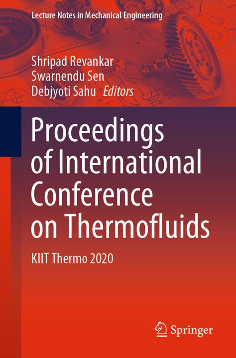Actual product image Proceedings of International Conference on Thermofluids (Swarnendu Sen, Shripad Revankar, Debjyoti Sahu, 2020)