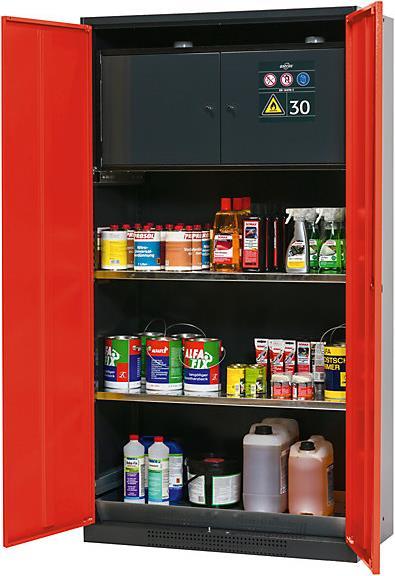 Actual product image asecos chemical cabinet (105.50 cm, 195 cm)