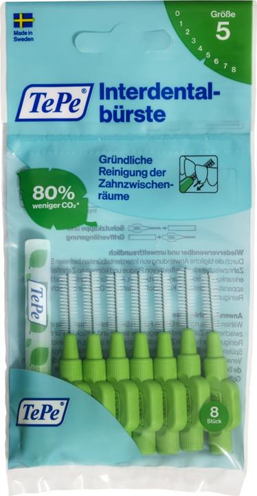 Actual product image TePe Original interdental brushes (8 x, 0.80 mm)