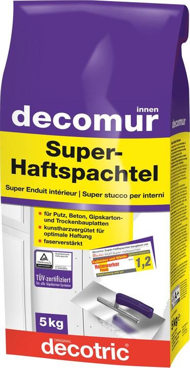 Image du produit Decotric Super enduit d'accrochage (5000 g)