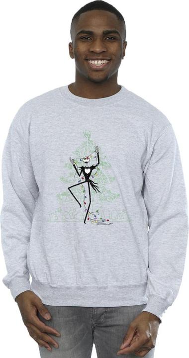 Produktbild Disney The Nightmare Before Christmas Tree Green Sweatshirt (S)