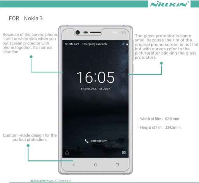 Image du produit Nillkin Série Matte (1 pièce(s), Nokia 3)