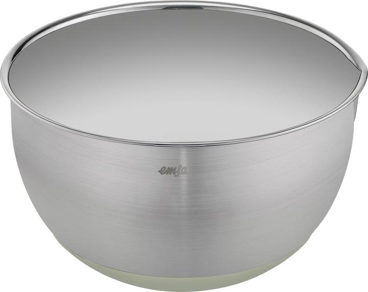 Emsa Prep&Bake Rührschüssel Edelstahl/Rosa ohne Griff 20cm (20 cm, 3 l, 1 x)