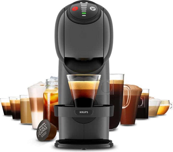 Actual product image Krups Nescaf Dolce Gusto GENIO S KP243B - Koffiecupmachine - Antraciet (EU plug)