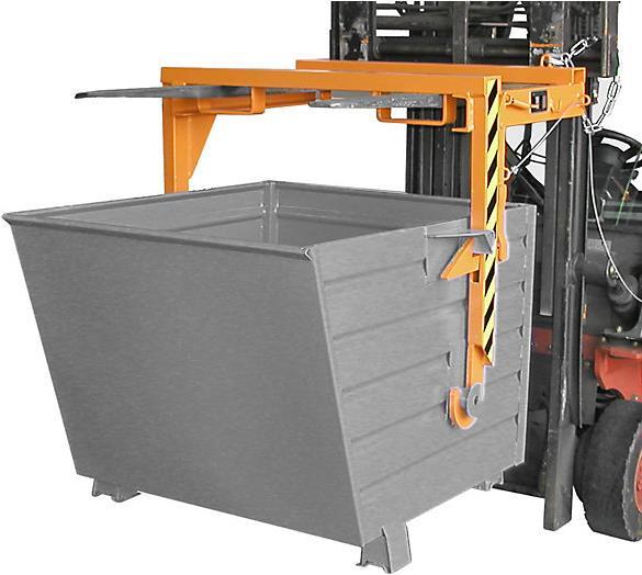 Produktbild eurokraft pro Stapler-Traverse zu Kipp- und Stapelbehälter