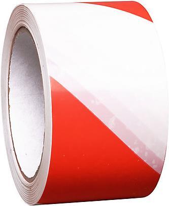 Actual product image kaiserkraft Floor marking tape made of vinyl, two-coloured (75 mm)