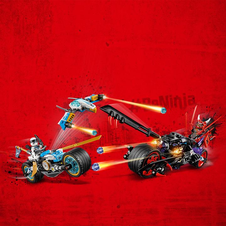 Immagine prodotto LEGO Ninjago Road Race of the Snake Jaguar (Corsa su strada del serpente) (70639, LEGO Ninjago)