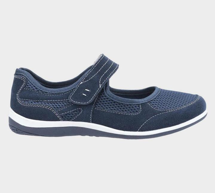 Actual product image Fleet & Foster Morgan velcro suede shoes (39)