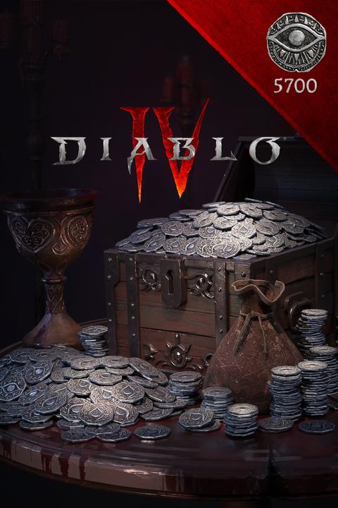 Actual product image Microsoft Xbox Diablo IV 5700 Platinum Download Code