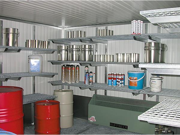Actual product image kaiserkraft Hazardous material storage container, cold insulated (2800 l)
