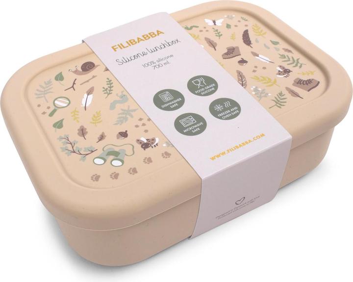Actual product image Filibabba Silicone lunchbox - Lucky