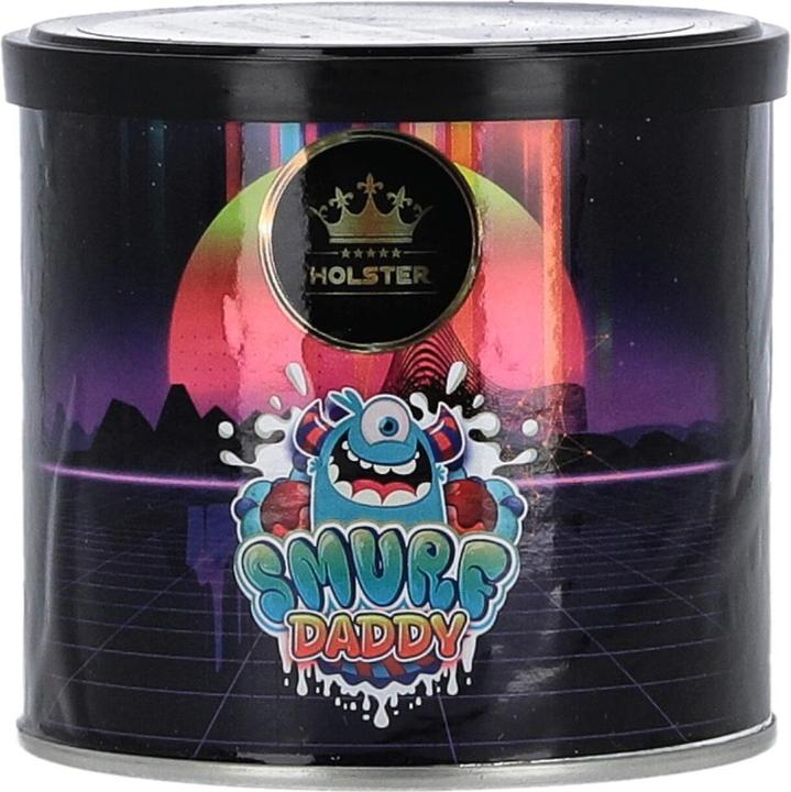 Actual product image Holster Shisha tobacco - Smurf Daddy 200g (Progenies, 200 g)
