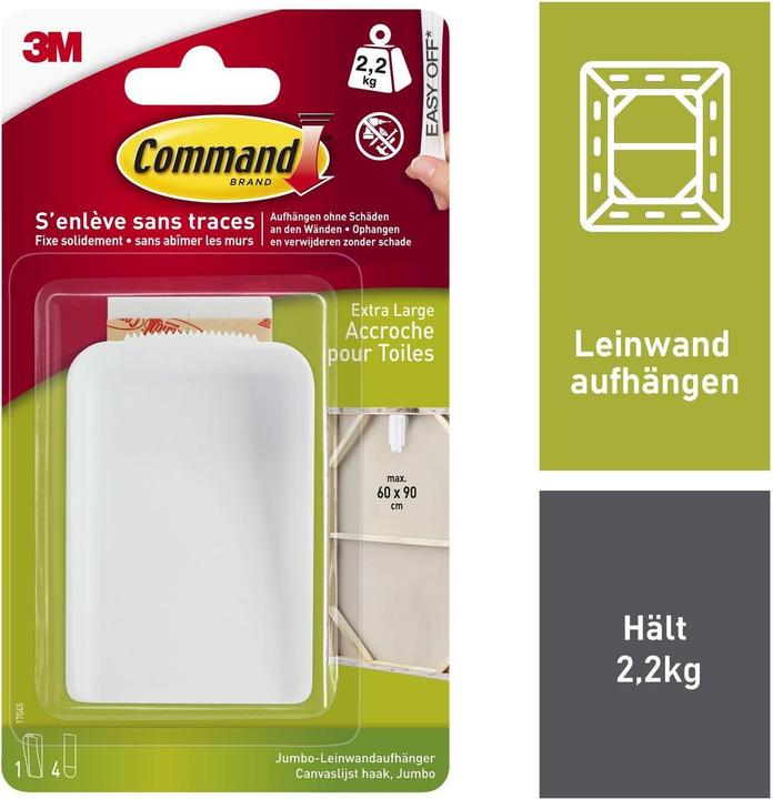 Produktbild Command Leinwandaufhänger XL