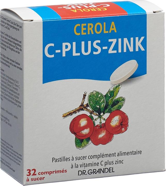 Produktbild Dr Grandel C-Plus Zink Taler (32 Stück, Tabletten, 143 g)