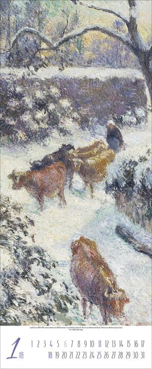 Produktbild Impressionisten 2026 (28.5 x 69 cm, Französisch, Englisch)