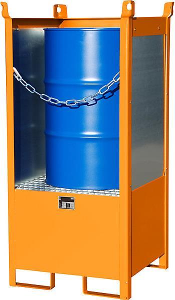 Produktbild kaiserkraft Lager- und Transportpalette mit Auffangwanne