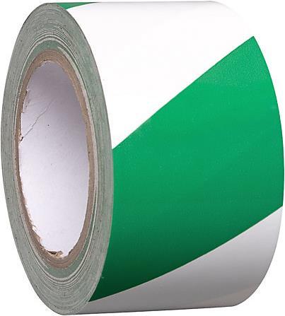 Actual product image kaiserkraft Floor marking tape made of vinyl, two-coloured (75 mm)