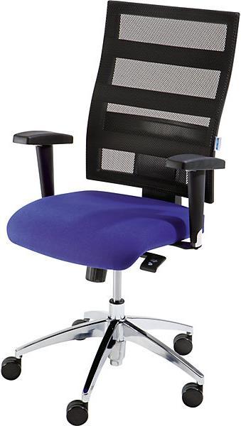 Image du produit eurokraft pro Siège pivotant pour opérateurs, hauteur du dossier 550 mm