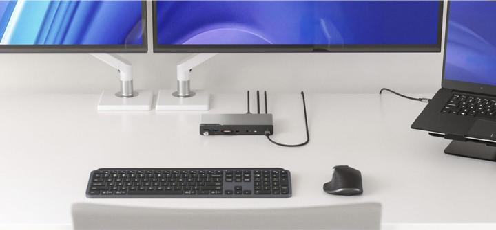 Productafbeelding Alogic Universele Docking Met Vier Schermen (USB-C, 14 Havens)