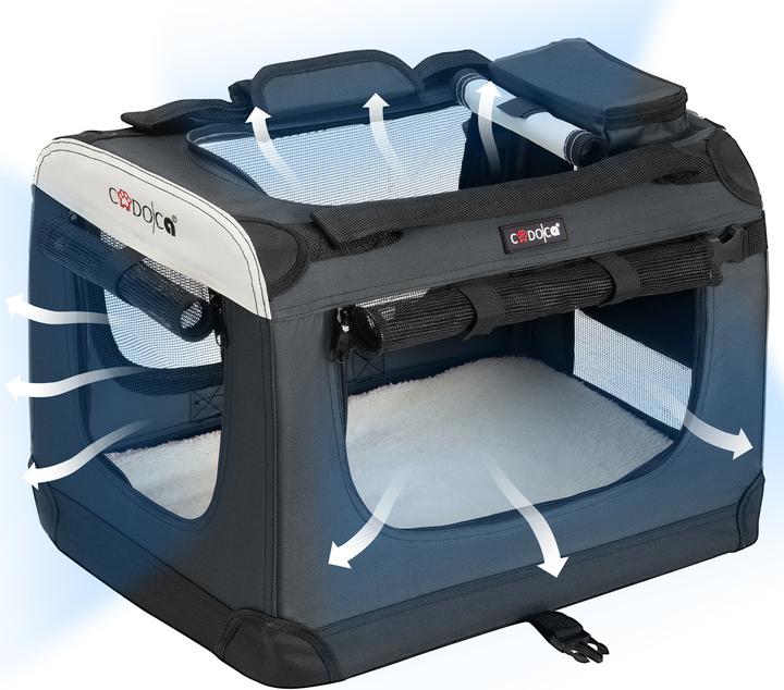 Actual product image Cadoca Transport box (Dog, Cat, Foldable)