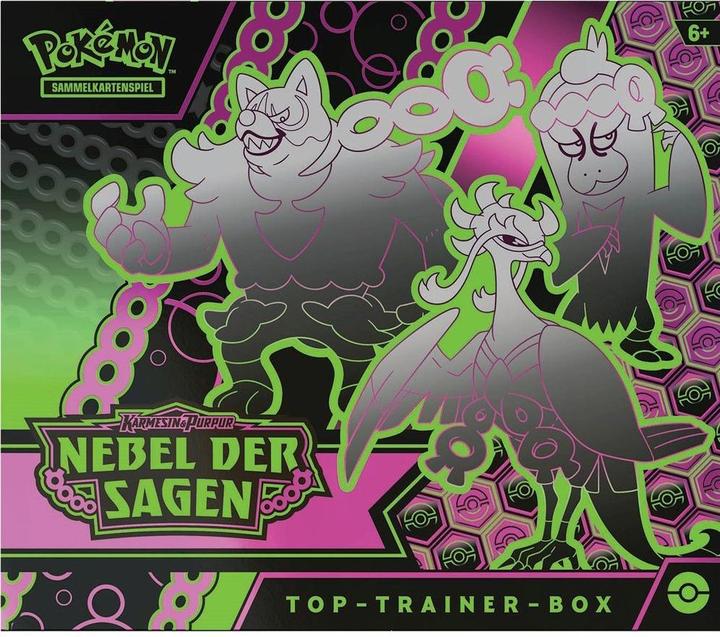 Actual product image Pokémon POK Karmesin & Purpur 06.5 Top-Trainer Box (German, Elite / Top Trainer Box)