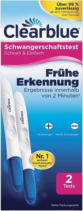 Produktbild Clearblue Schnell & Einfach (2 x)