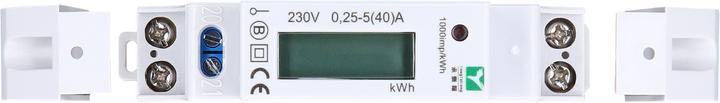 Immagine prodotto KS Tools Contatore di corrente efuturo per guida DIN tarato MID, monofase, 3,7 o 7,4 kW.
