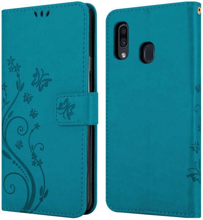 Immagine prodotto Cadorabo Copertina del libro di fiori (Samsung Galaxy A20, Samsung Galaxy A30)