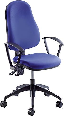 Image du produit eurokraft pro Siège pivotant pour opérateur, hauteur du dossier 520 mm