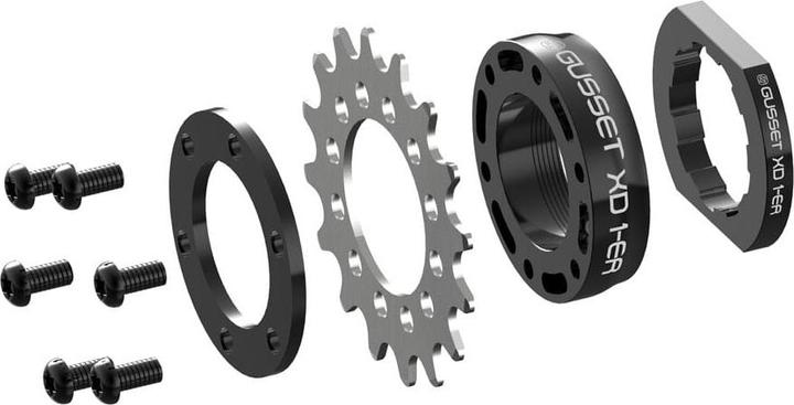 Actual product image Gusset XD 1-ER Singlespeed Kit (16)