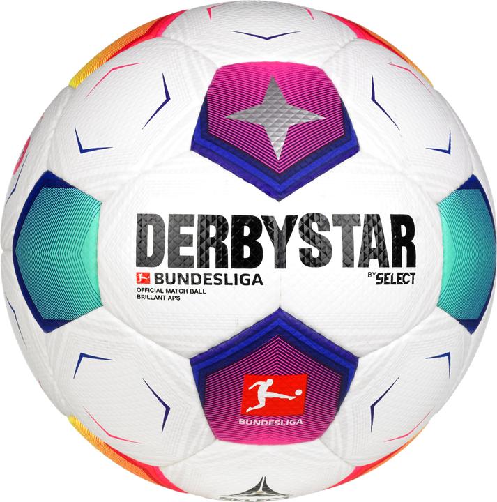 Derbystar Fussball Bundesliga BRILLANT APS Spielball Saison 2023/24