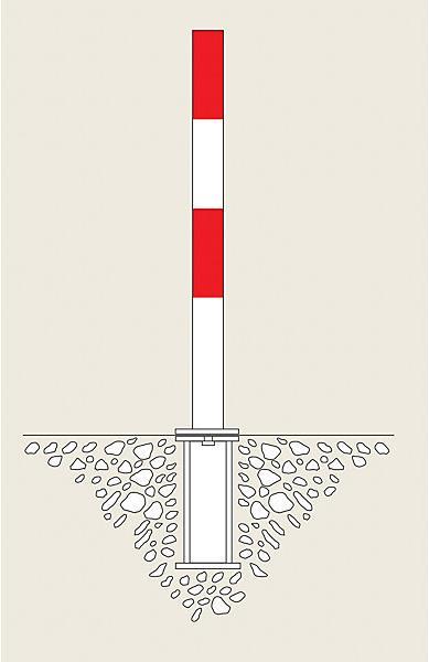 Actual product image kaiserkraft Steel bollards