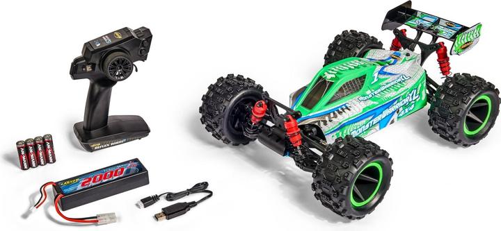 Actual product image Carson X10 Monster Warrior XL 2.0 Electric Brushed Monster Truck 4WD 1:10 100%-RTR (RTR Ready-to-Run)