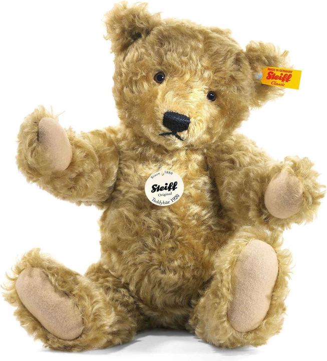 Actual product image Steiff Classic 1920 mohair teddy bear (25 cm)