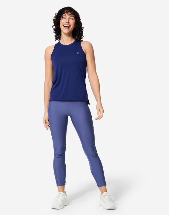Produktbild Domyos Top Damen gerader Schnitt - dunkelblau (XL)