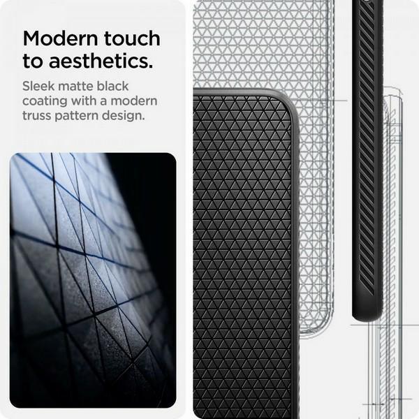 Image du produit Spigen Coque arrière Liquid Air Galaxy A33 Noir mat (Samsung Galaxy A33 5G)